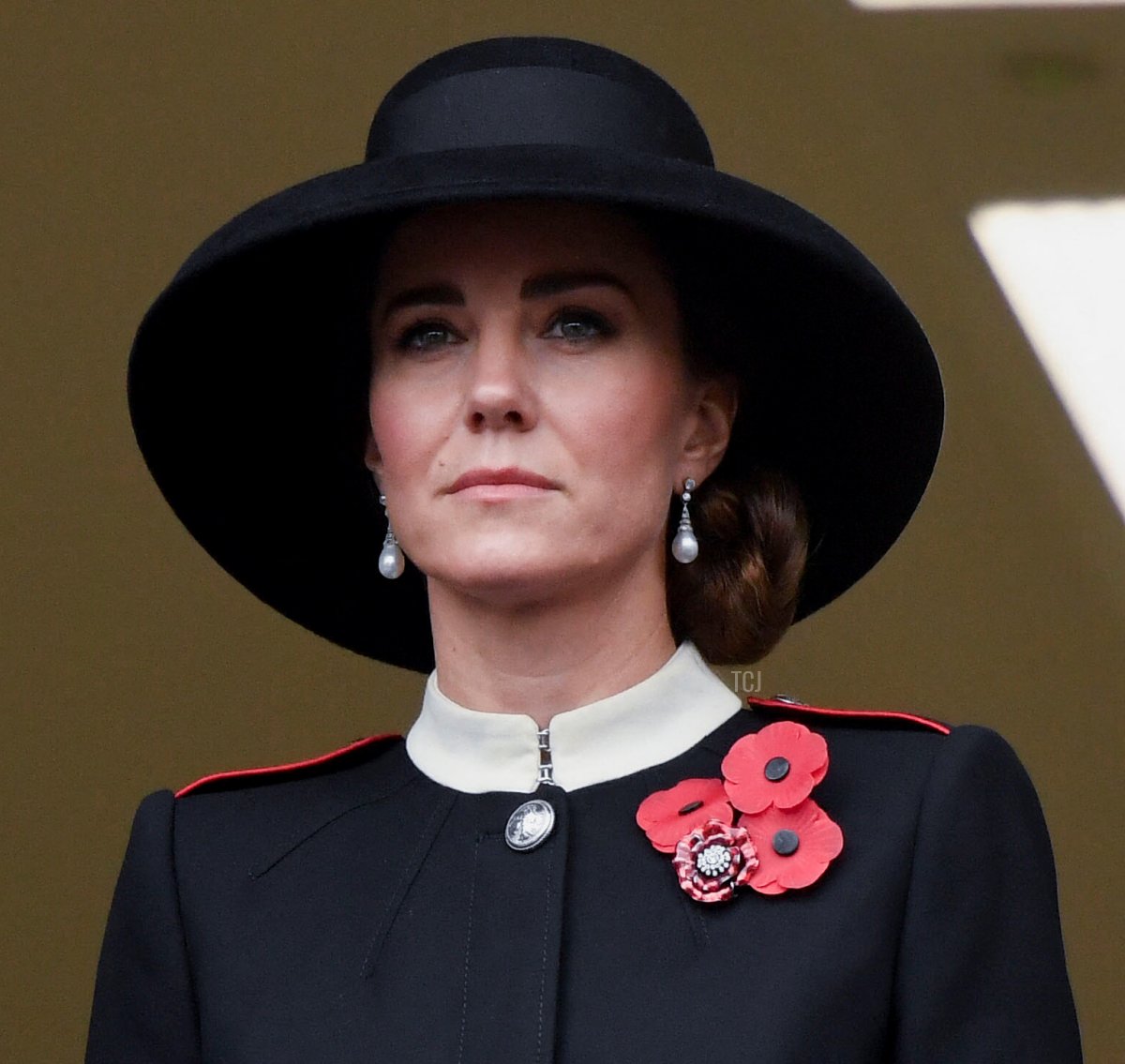 Catherine, Duchessa di Cambridge al Cenotafio di Whitehall il 14 Novembre 2021