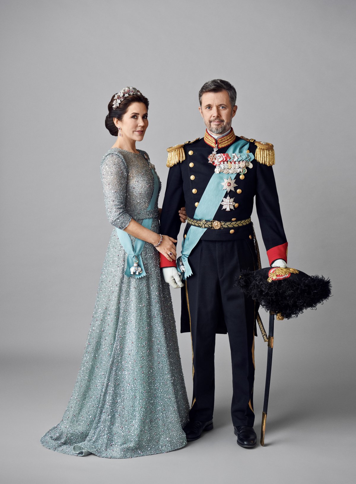 Nuovi ritratti di gala del Principe Frederik e della Principessa Mary, pubblicati a febbraio 2022