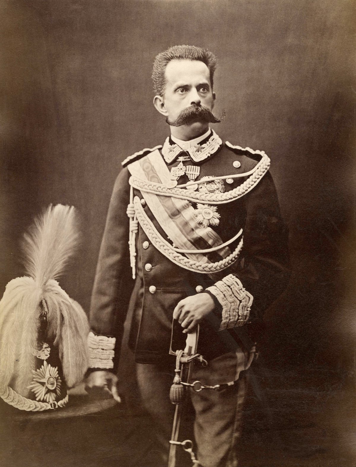 Re Umberto I d'Italia, ca. 1882