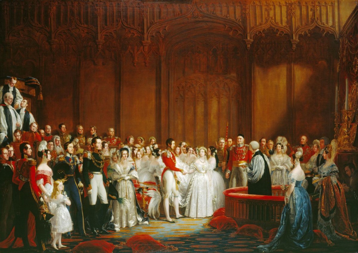 Il matrimonio della regina Vittoria, 10 febbraio 1840