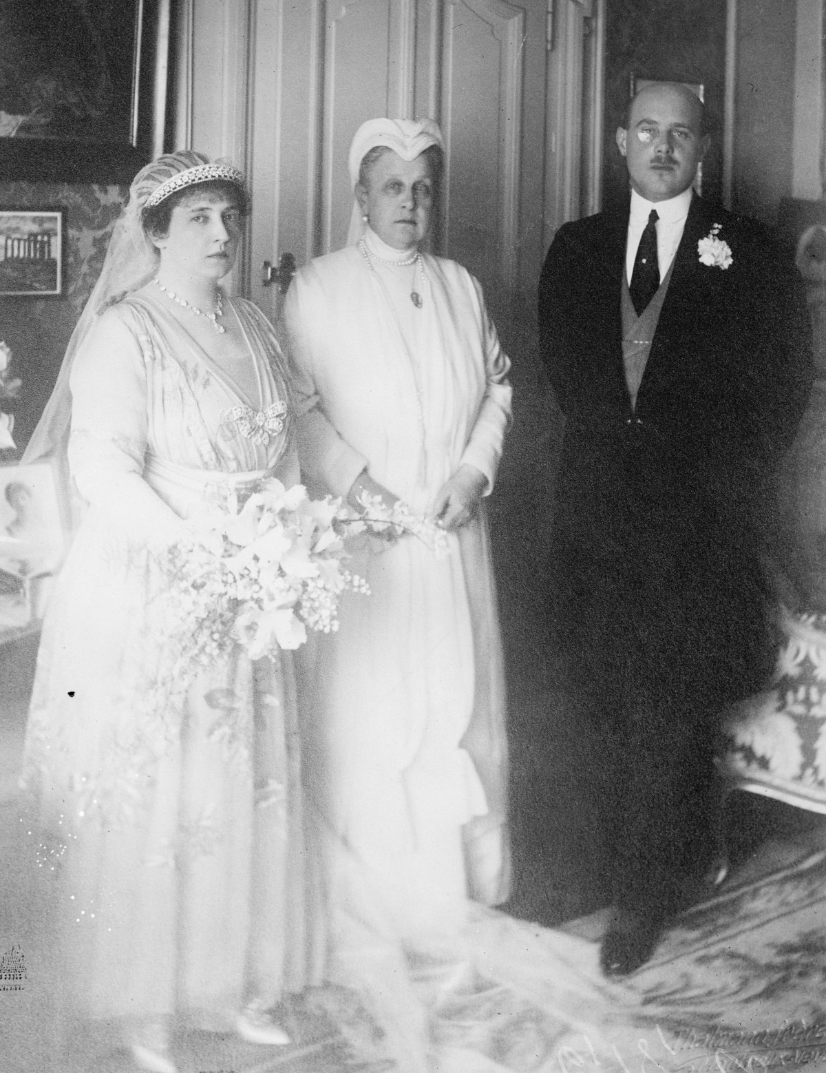 Matrimonio di Nancy Leeds e il Principe Cristoforo di Grecia e Danimarca, 1920