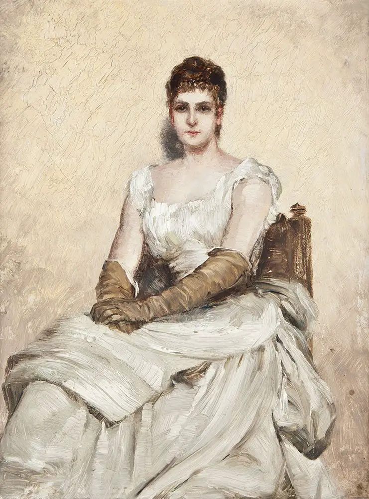 Ritratto di Miss Grant, Hubert von Herkomer, 1886