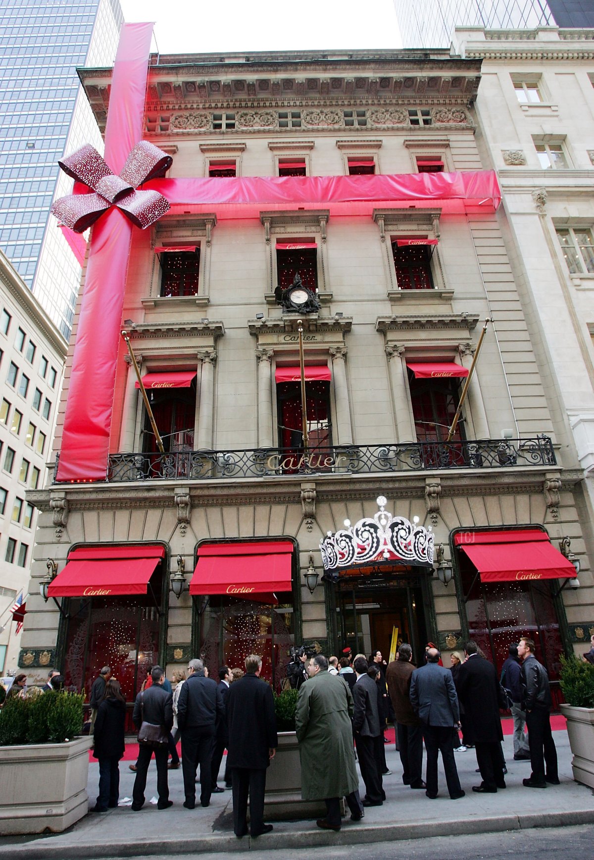 Il 25° anniversario della celebrazione natalizia di Cartier al Cartier Mansion di Fifth Avenue, 16 novembre 2004 a New York City