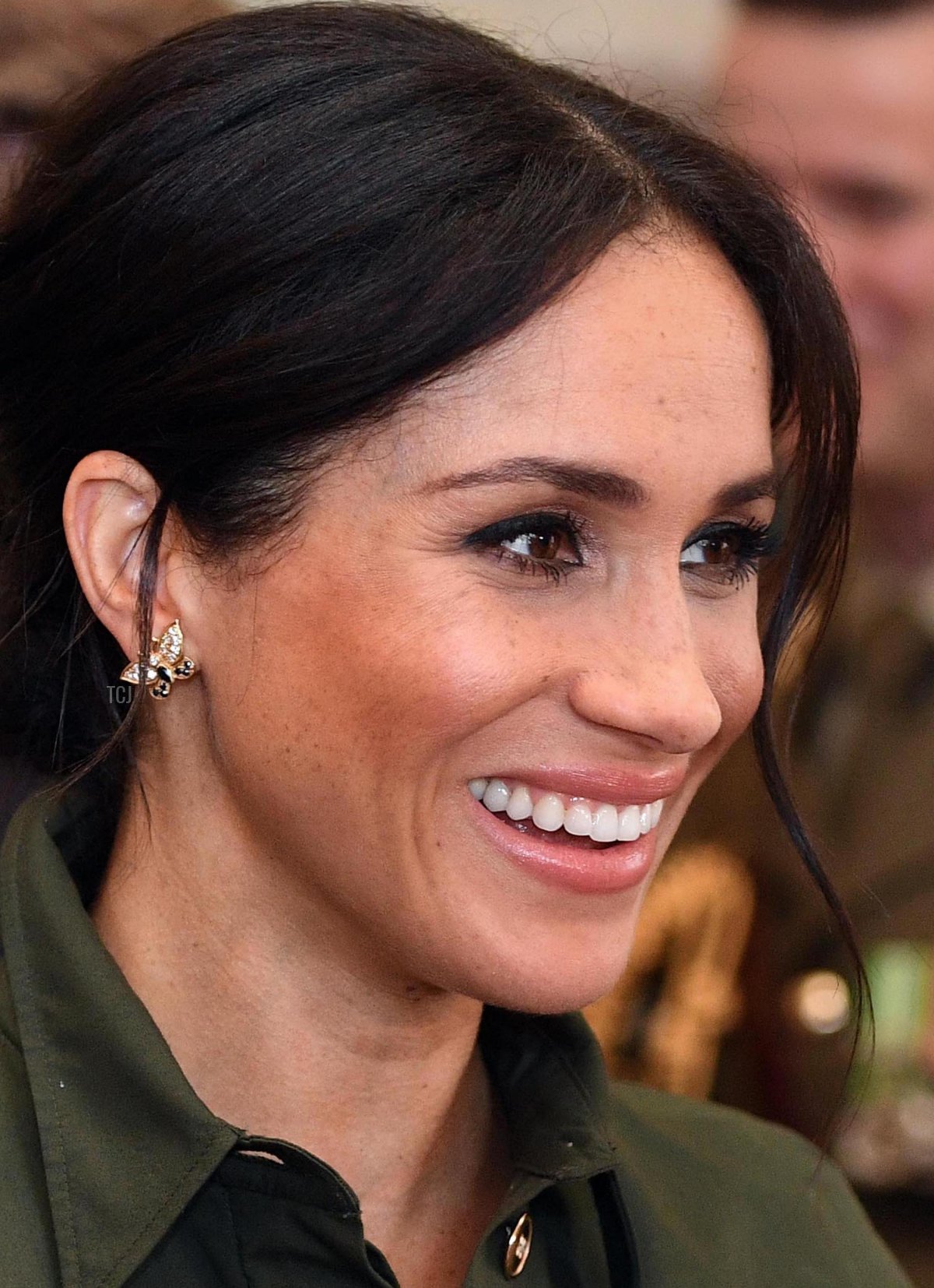 Meghan, Duchessa di Sussex partecipa a una ricezione pomeridiana ospitata dal Governatore Generale e dalla Signora Cosgrove durante il primo giorno della loro visita, il 16 ottobre 2018 a Sydney, Australia