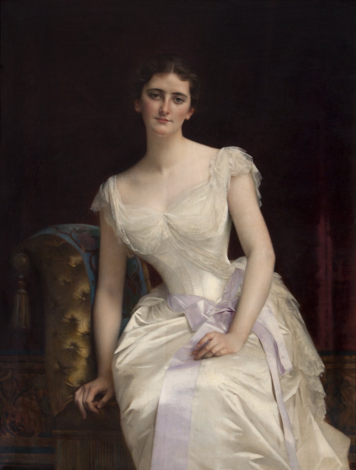 Ritratto di Mary Victoria Leiter, in seguito Lady Curzon di Kedleston, Viceré dell'India, 1887