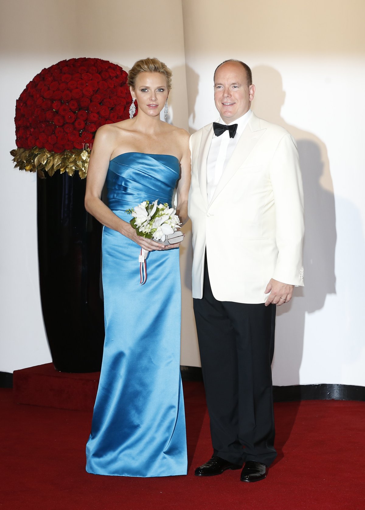 La Principessa Charlene di Monaco al 65° Gala annuale della Croce Rossa, il 2 agosto 2013, a Monaco