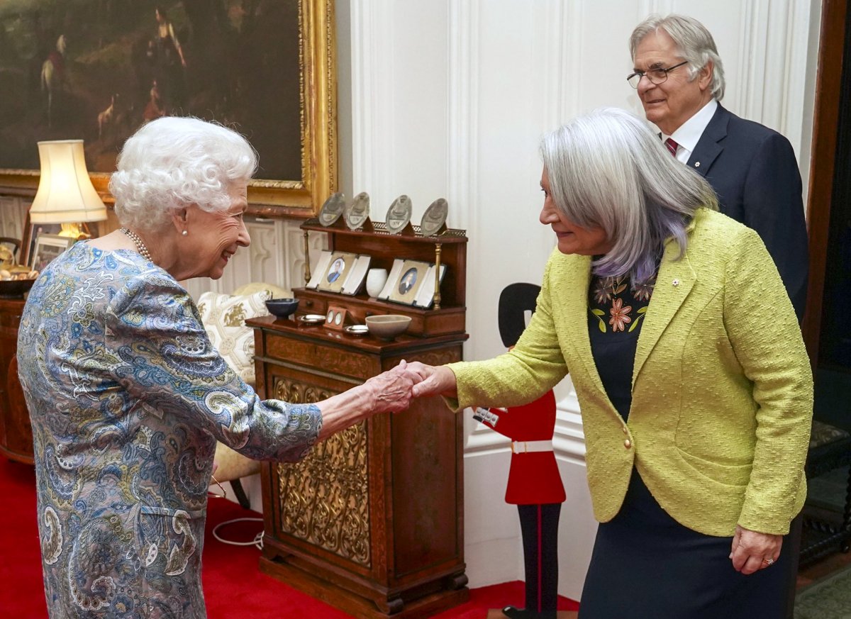 La Regina ha incontrato il Governatore Generale del Canada, Mary Simon.