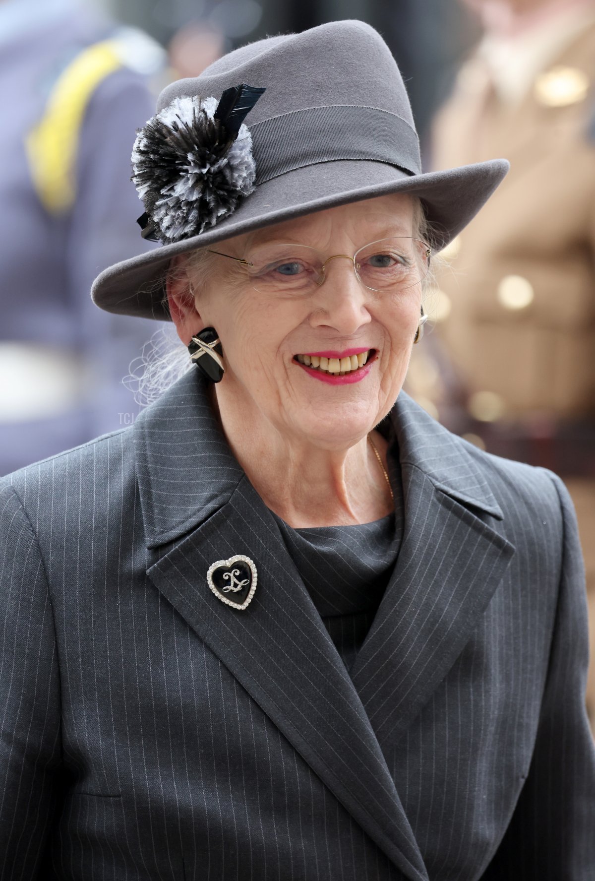 La Regina Margrethe II di Danimarca partecipa al servizio commemorativo per il Duca di Edimburgo presso l'Abbazia di Westminster il 29 marzo 2022 a Londra, Inghilterra