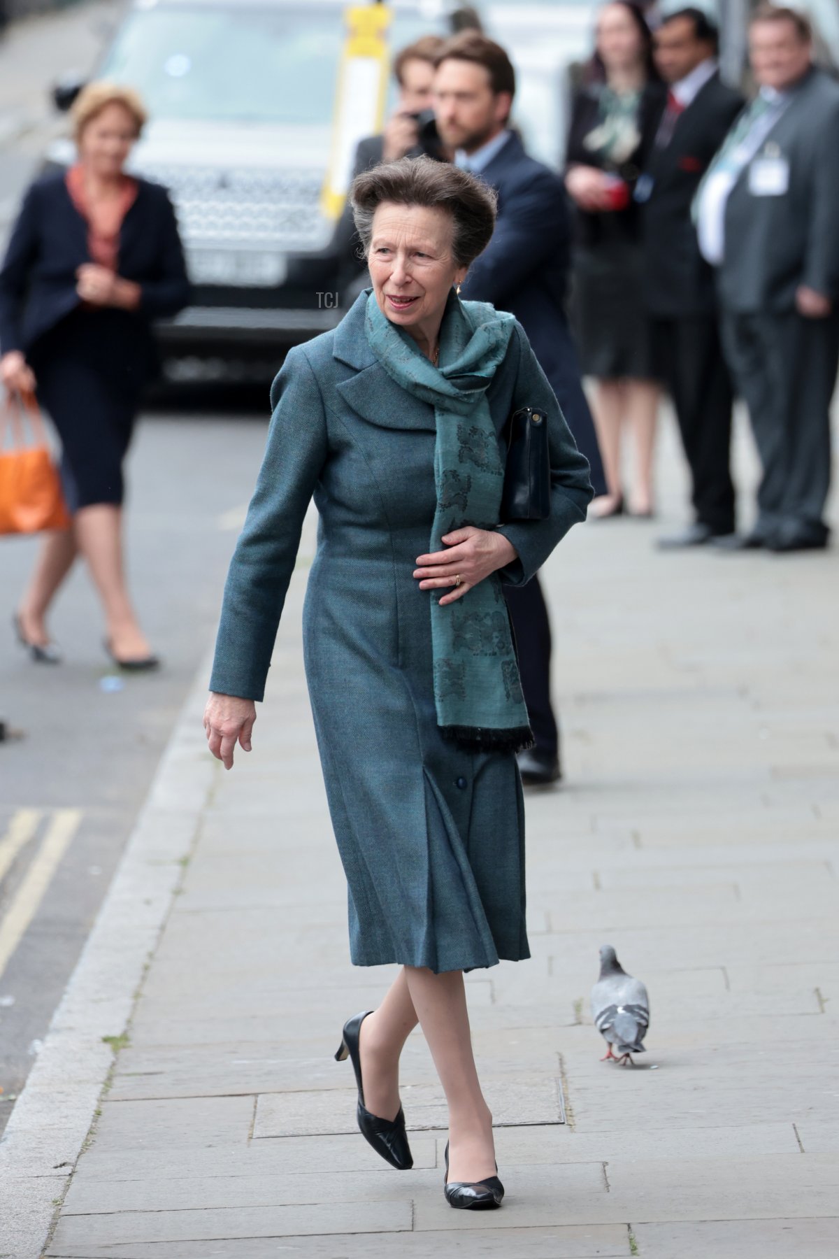 Princess Anne, Princess Royal arriva alla sede dell'RCM e dell'RCOG il 27 aprile 2022 a Londra, Inghilterra