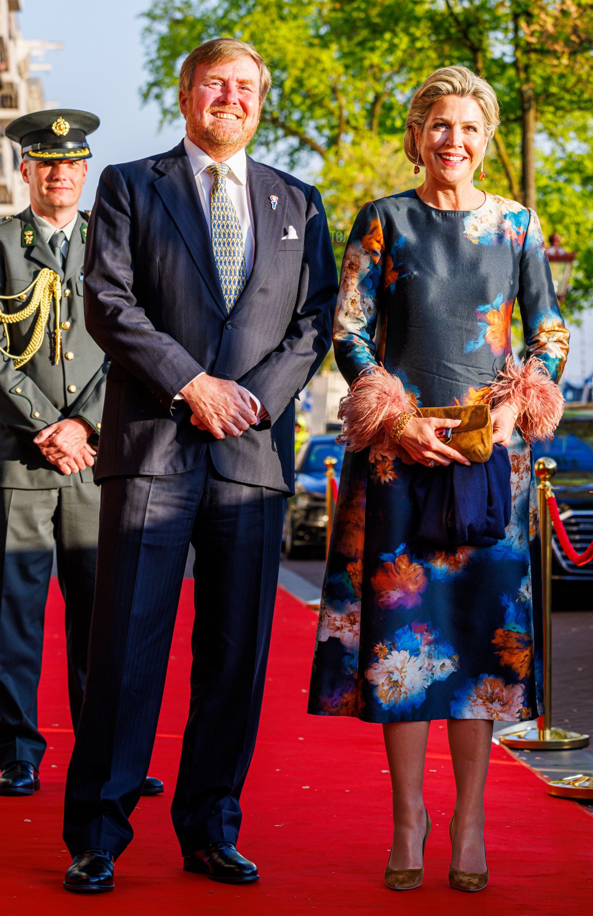 Re Guglielmo Alessandro e Regina Massima dei Paesi Bassi al Festival del Giorno della Liberazione il 5 maggio 2022 in Amsterdam, Paesi Bassi