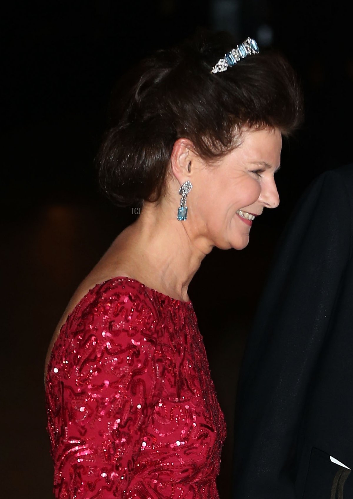 La Principessa Margaretha del Liechtenstein partecipa alla cena di gala per il matrimonio del Principe Guillaume di Lussemburgo e Stephanie de Lannoy al Palazzo Granducale il 19 ottobre 2012 in Lussemburgo