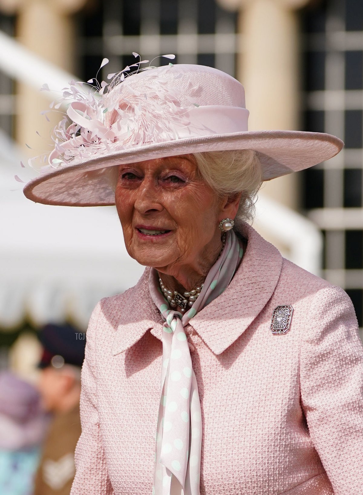 La Principessa Alexandra partecipa alla Festa di Giardino della Regina a Buckingham Palace il 18 maggio 2022 a Londra, Inghilterra