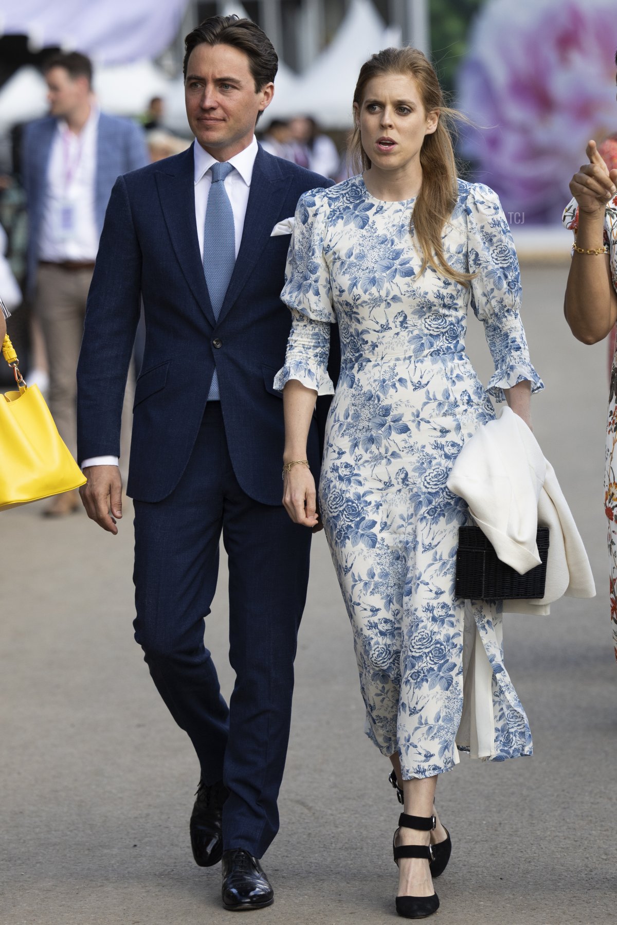 La Principessa Beatrice e il marito Edoardo Mapelli Mozzi al Chelsea Flower Show 2022