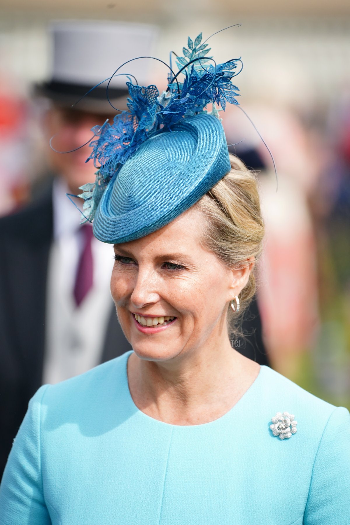 Sophie, Countess of Wessex attends a Royal Garden Party at Buckingham Palace on May 25, 2022 in London, England