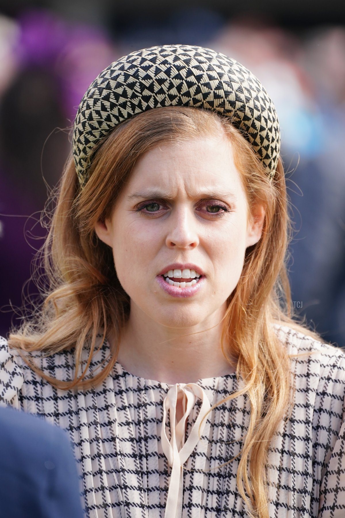 Princess Beatrice of York attends a Royal Garden Party at Buckingham Palace on May 25, 2022 in London, England