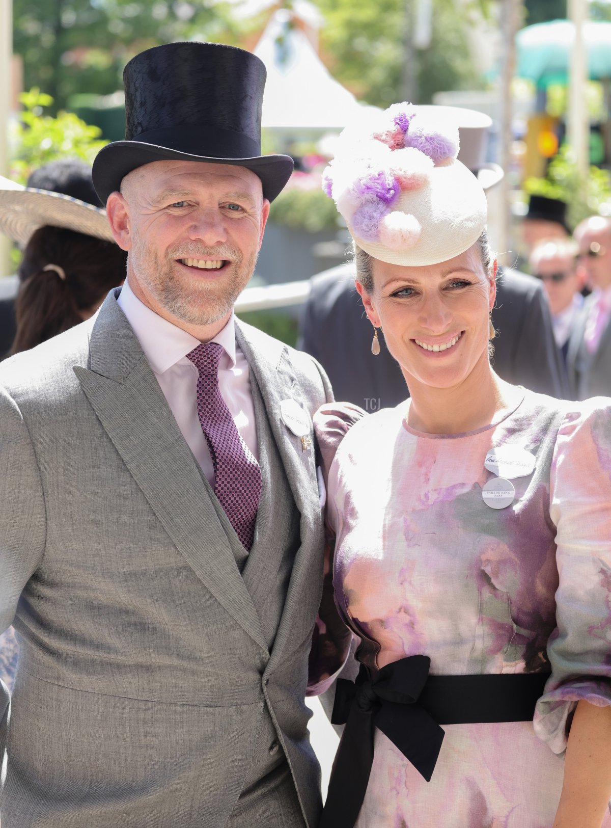 Mike Tindall e Zara Phillips partecipano a Royal Ascot 2022 presso l'ippodromo di Ascot il 14 Giugno 2022 ad Ascot, Inghilterra