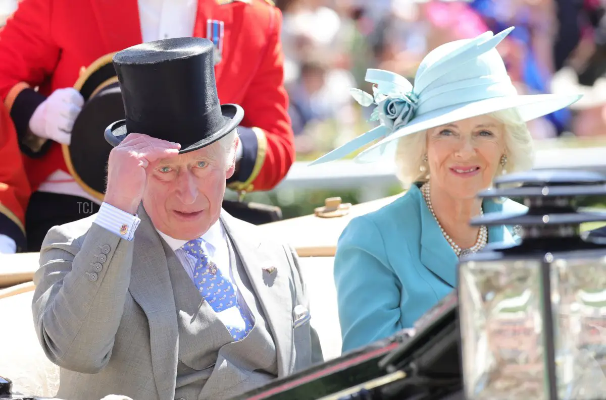 Il Principe Carlo, Principe di Galles e Camilla, Duchessa di Cornovaglia partecipano a Royal Ascot 2022 presso l'ippodromo di Ascot il 14 Giugno 2022 ad Ascot, Inghilterra