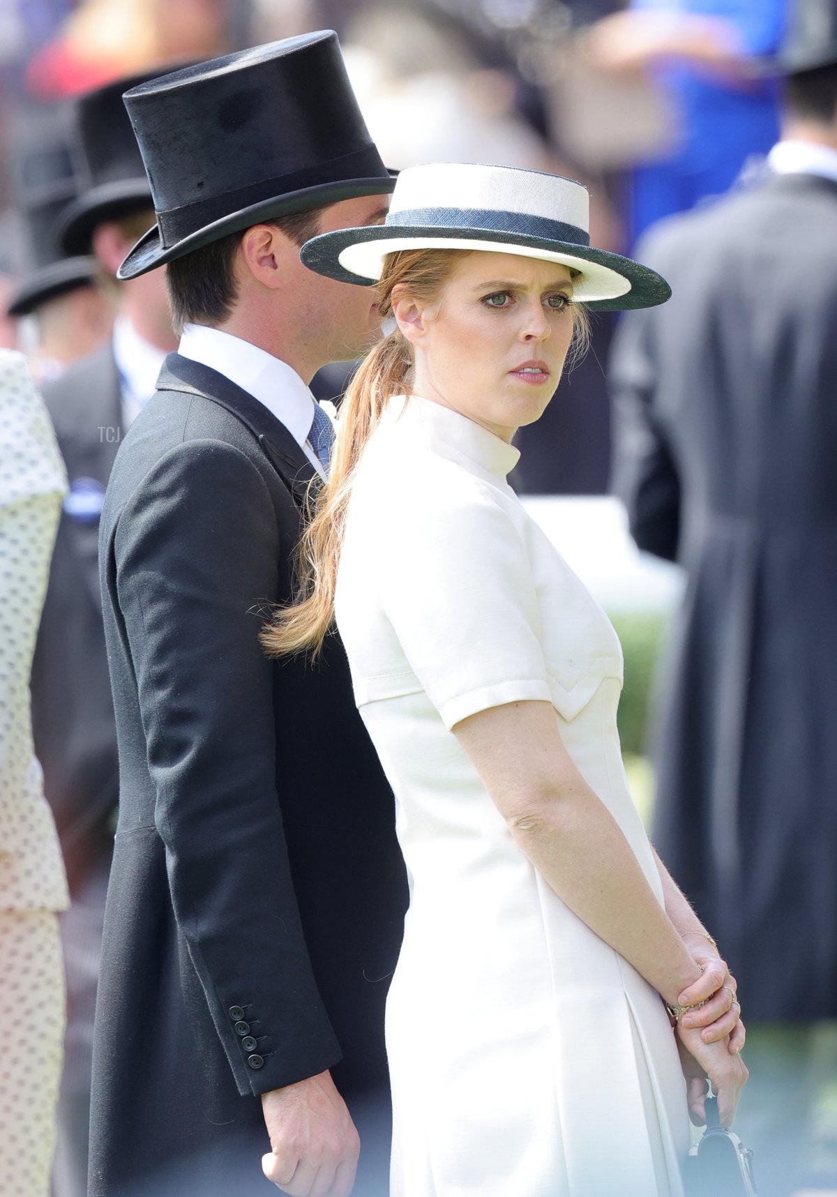 La Principessa Beatrice di York nel parco del parata durante il Royal Ascot 2022 presso il ippodromo di Ascot il 15 Giugno 2022 ad Ascot, Inghilterra