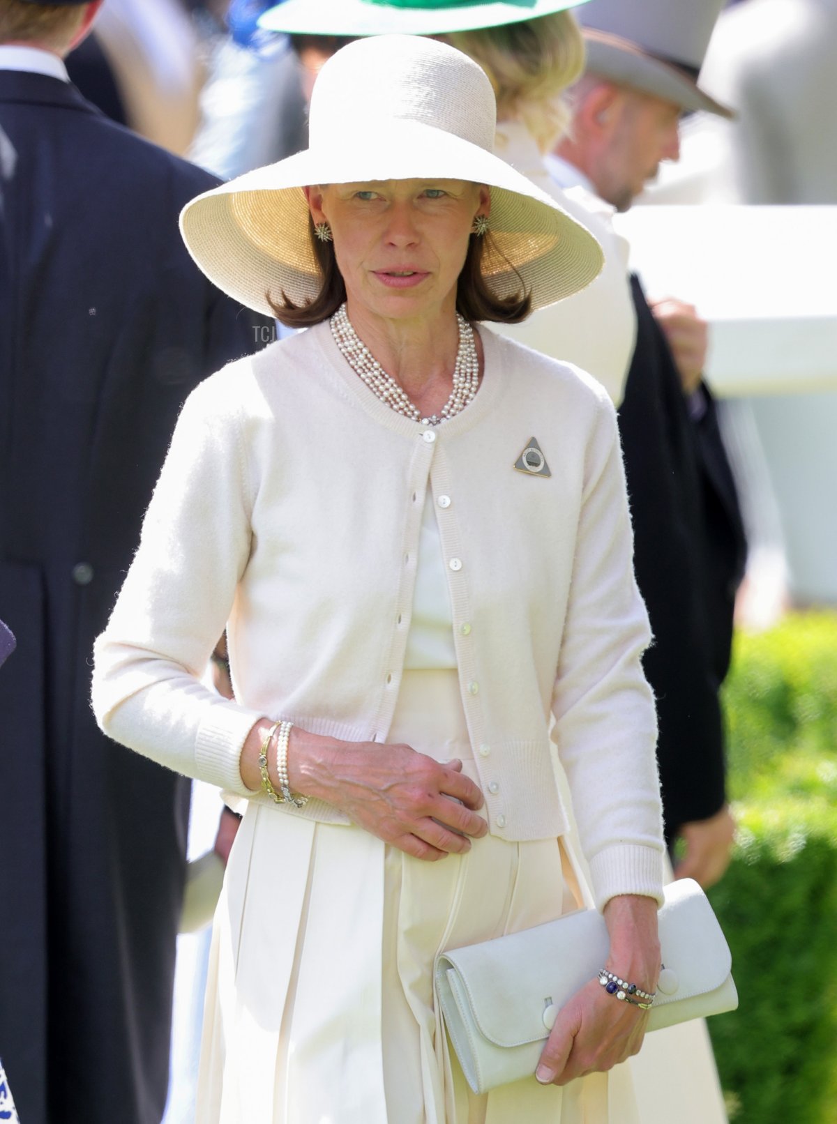 Lady Sarah Chatto arriva nella parata durante Royal Ascot 2022 al sito di Ascot il 16 giugno 2022 in Inghilterra