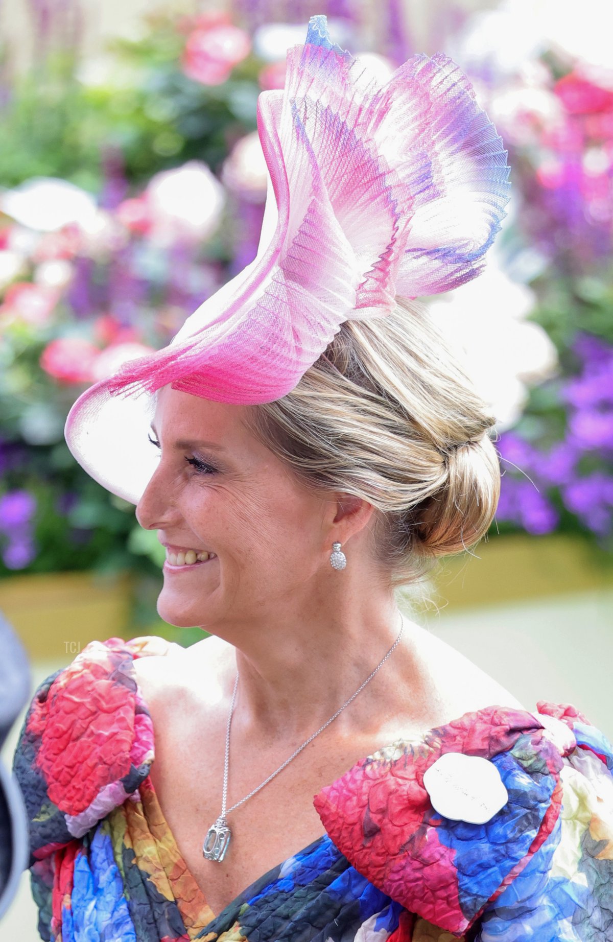 Sophie, Contessa di Wessex arriva nella parata durante Royal Ascot 2022 al sito di Ascot il 16 giugno 2022 in Inghilterra