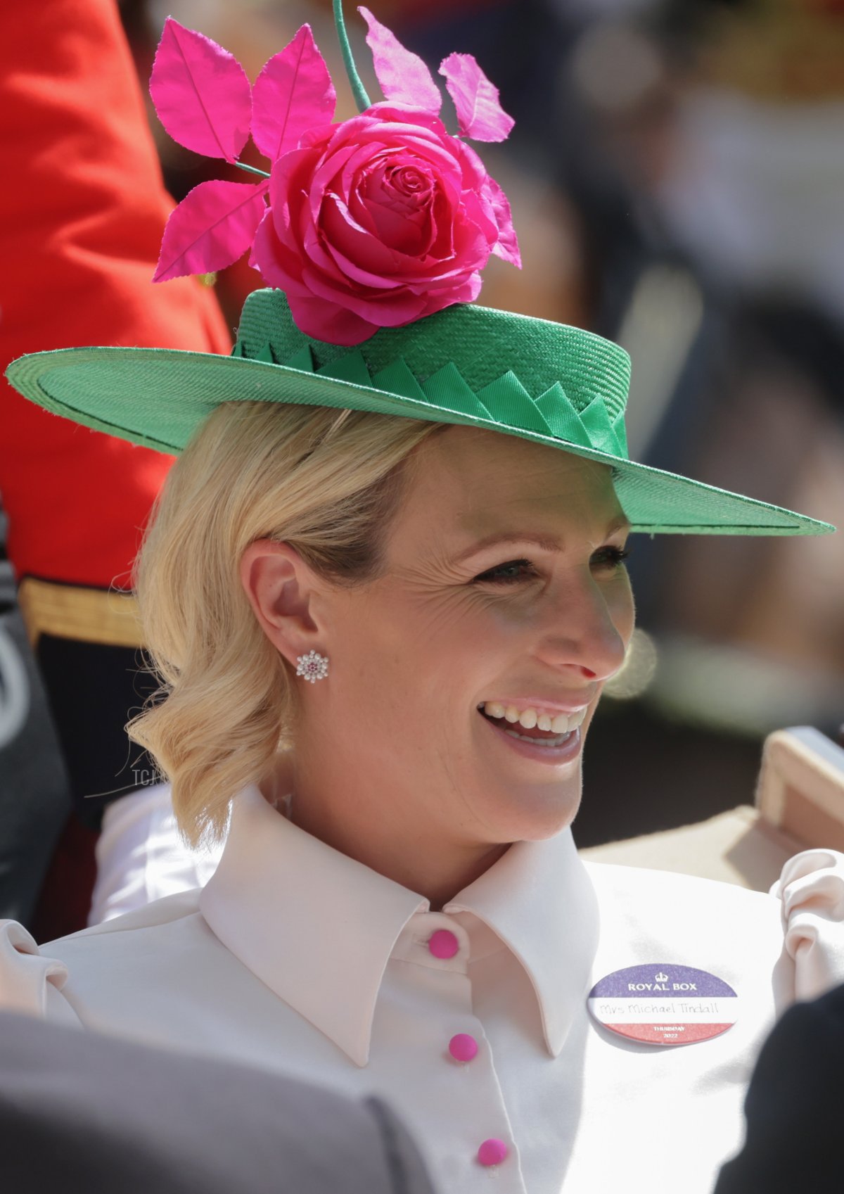 Zara Phillips ride in parade ring during Royal Ascot 2022 al sito di Ascot il 16 giugno 2022 in Inghilterra