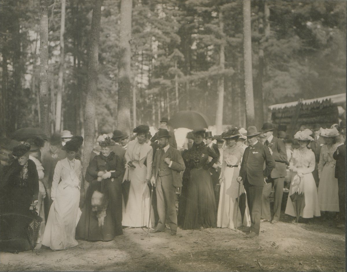 Il party reale a Rockliffe, settembre 1901