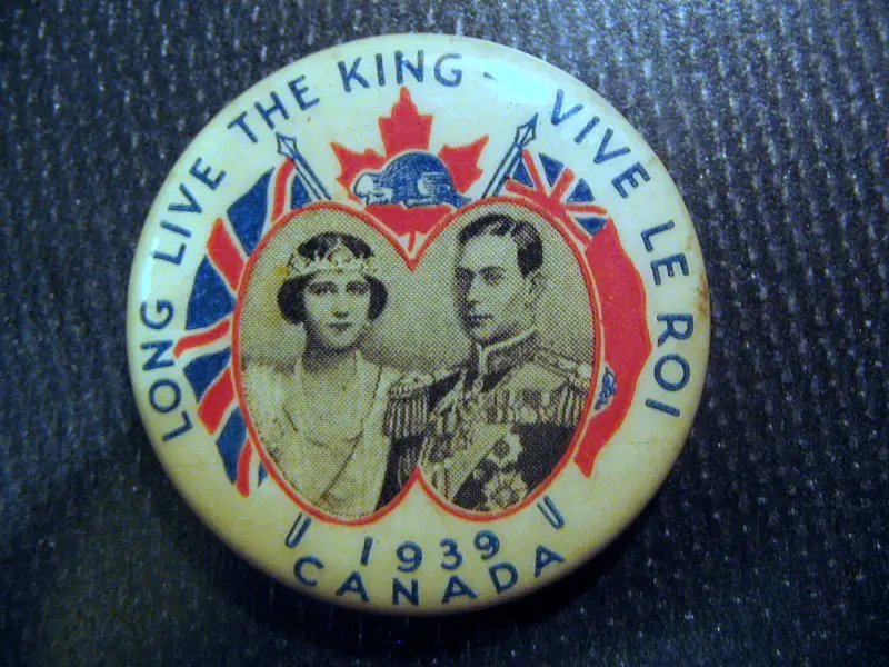 Souvenir del tour reale del Canada del 1939