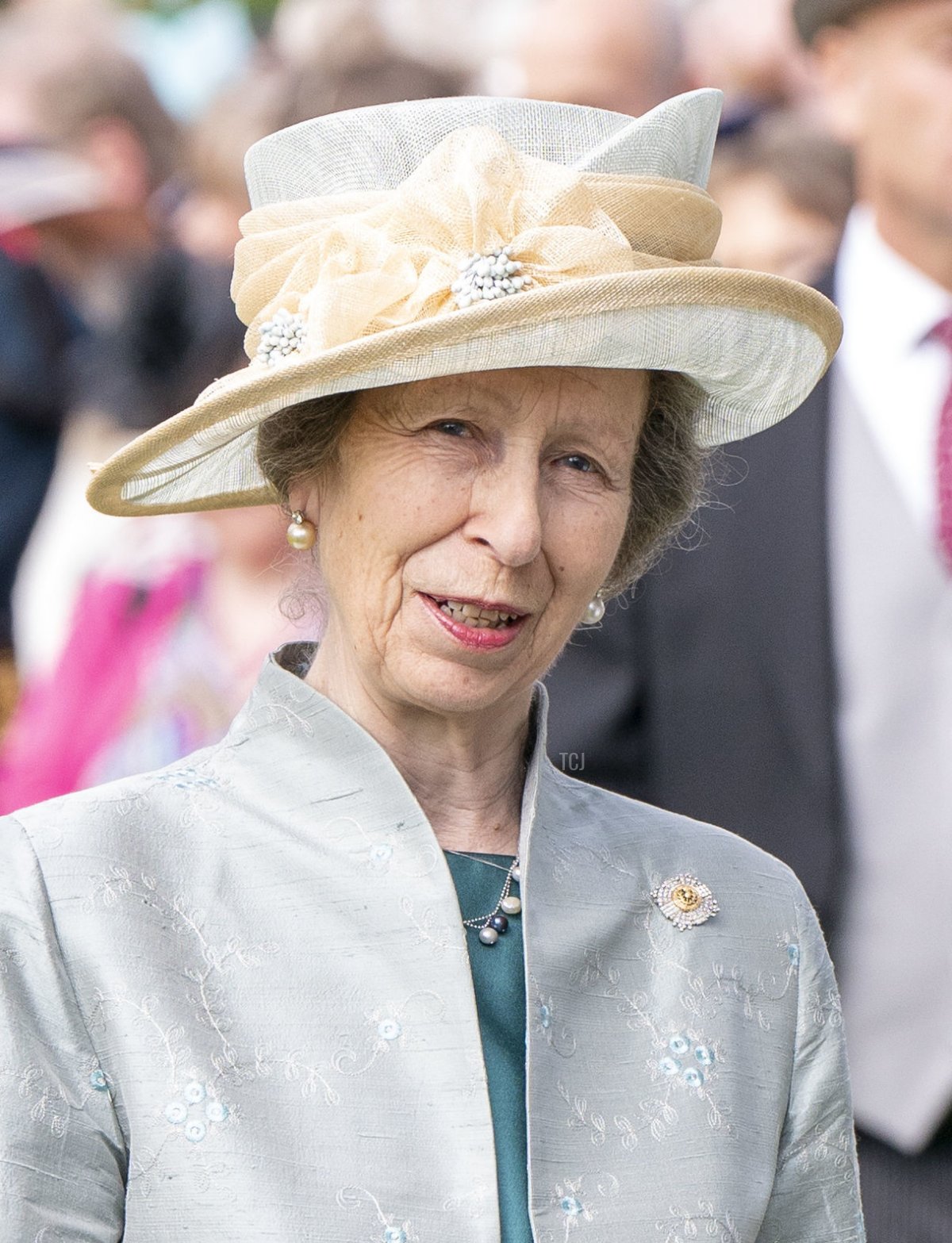 La Principessa Anne, Principessa Reale durante una festa al Palazzo di Holyroodhouse a Edimburgo, Scozia il 29 giugno 2022