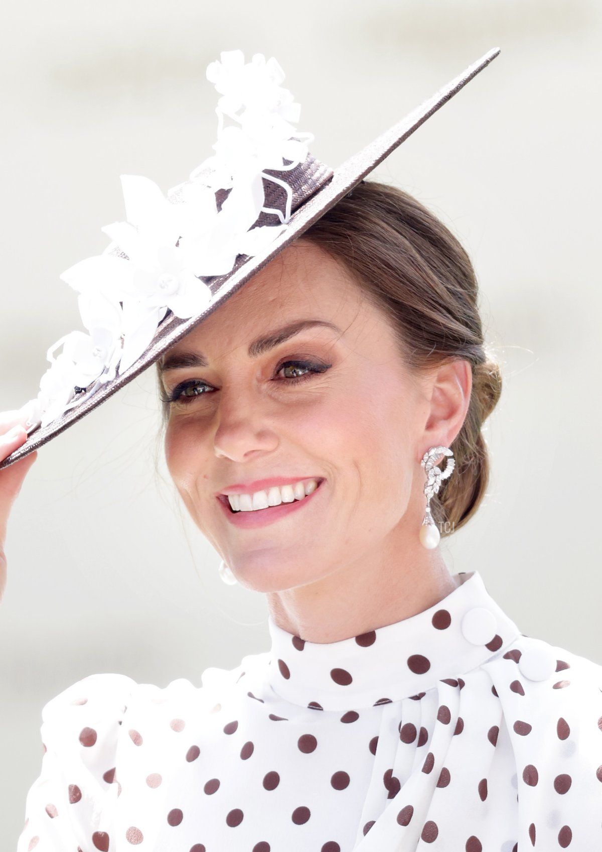 Catherine, Duchessa di Cambridge nella parata durante Royal Ascot 2022 all'Ascot Racecourse il 17 giugno 2022 in Ascot, Inghilterra