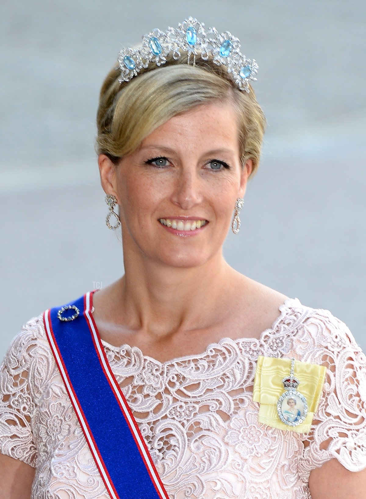 Sophie, Contessa di Wessex partecipa al matrimonio della Principessa Madeleine di Svezia e Christopher O'Neill ospitato da Re Carl Gustaf XIV e Regina Silvia presso il Palazzo Reale il 8 giugno 2013 a Stoccolma, Svezia