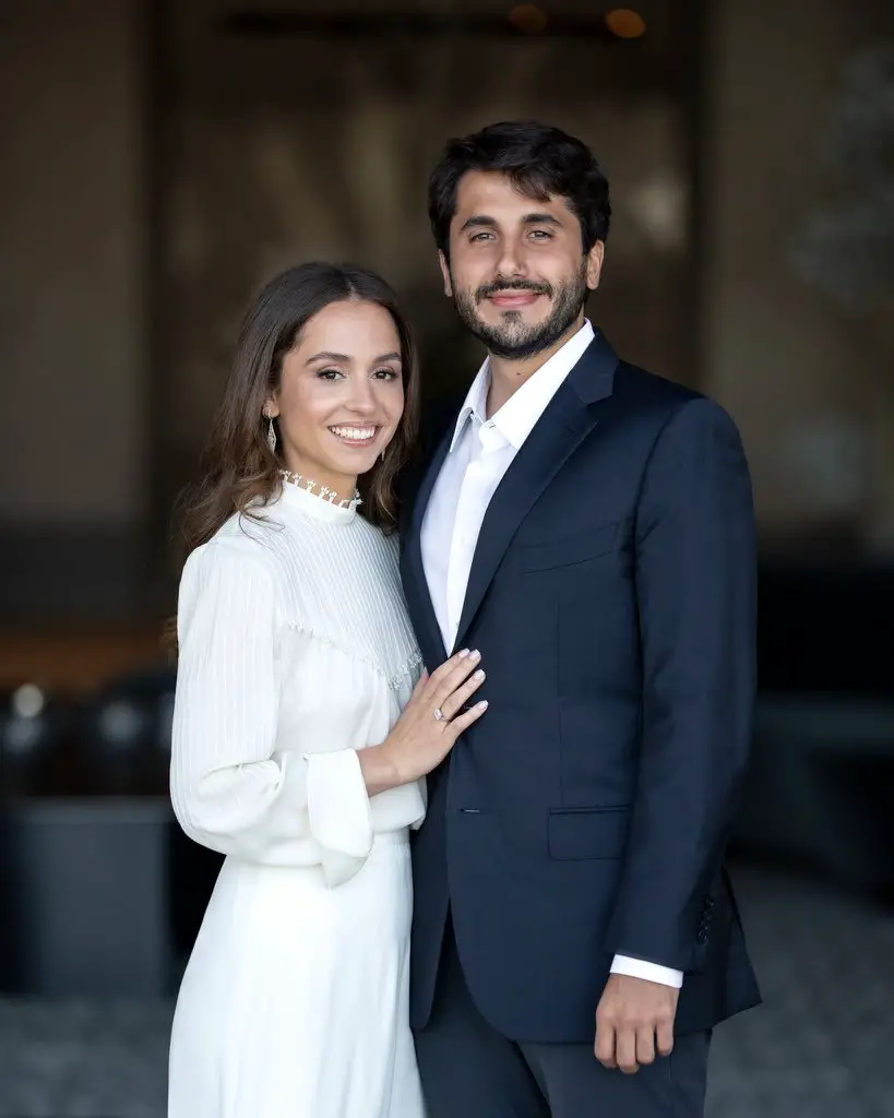 La Principessa Iman bint Abdullah e Jameel Alexander Thermiotis