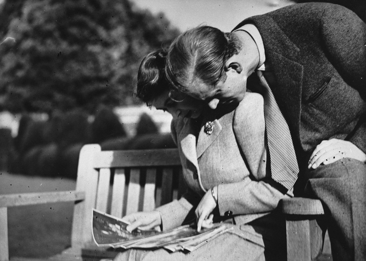 Elisabetta e Filippo durante la loro luna di miele, 25 nov 1947