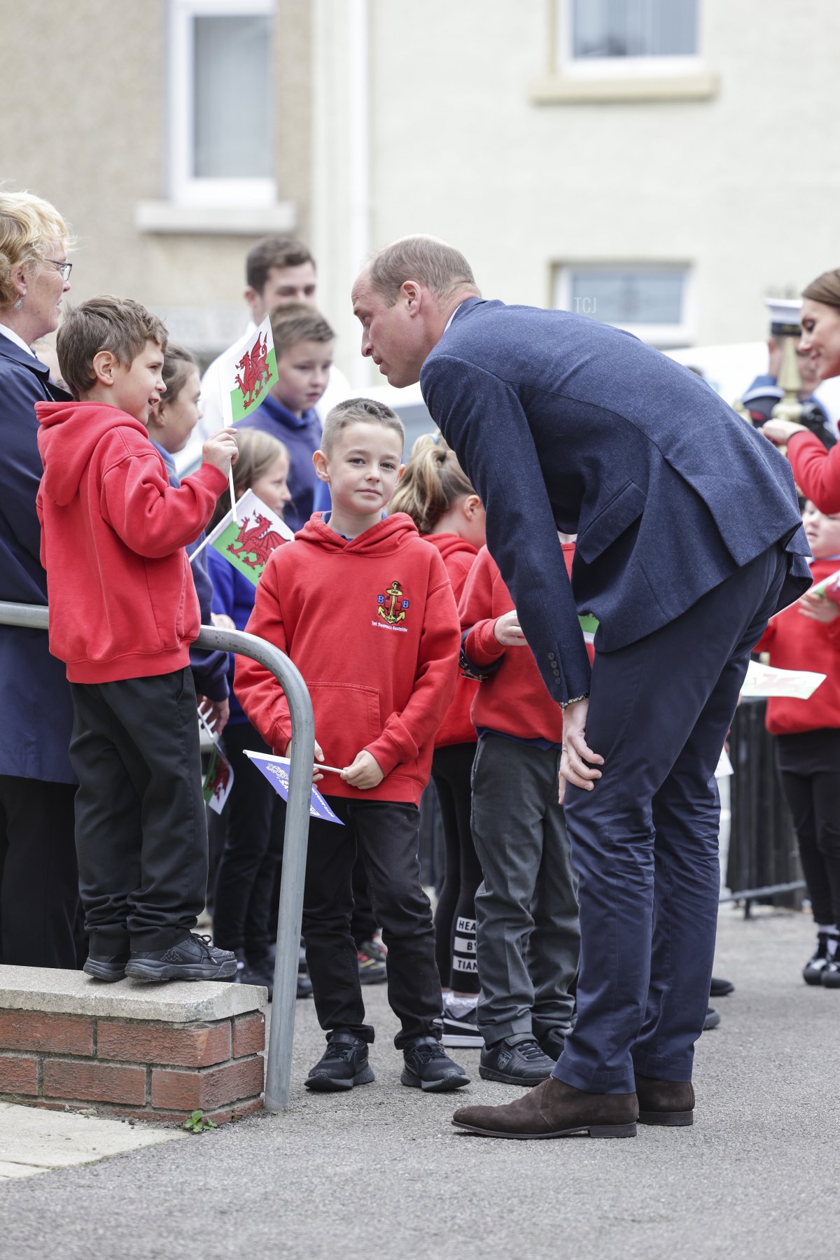 William e Catherine alla Chiesa di St Thomas.