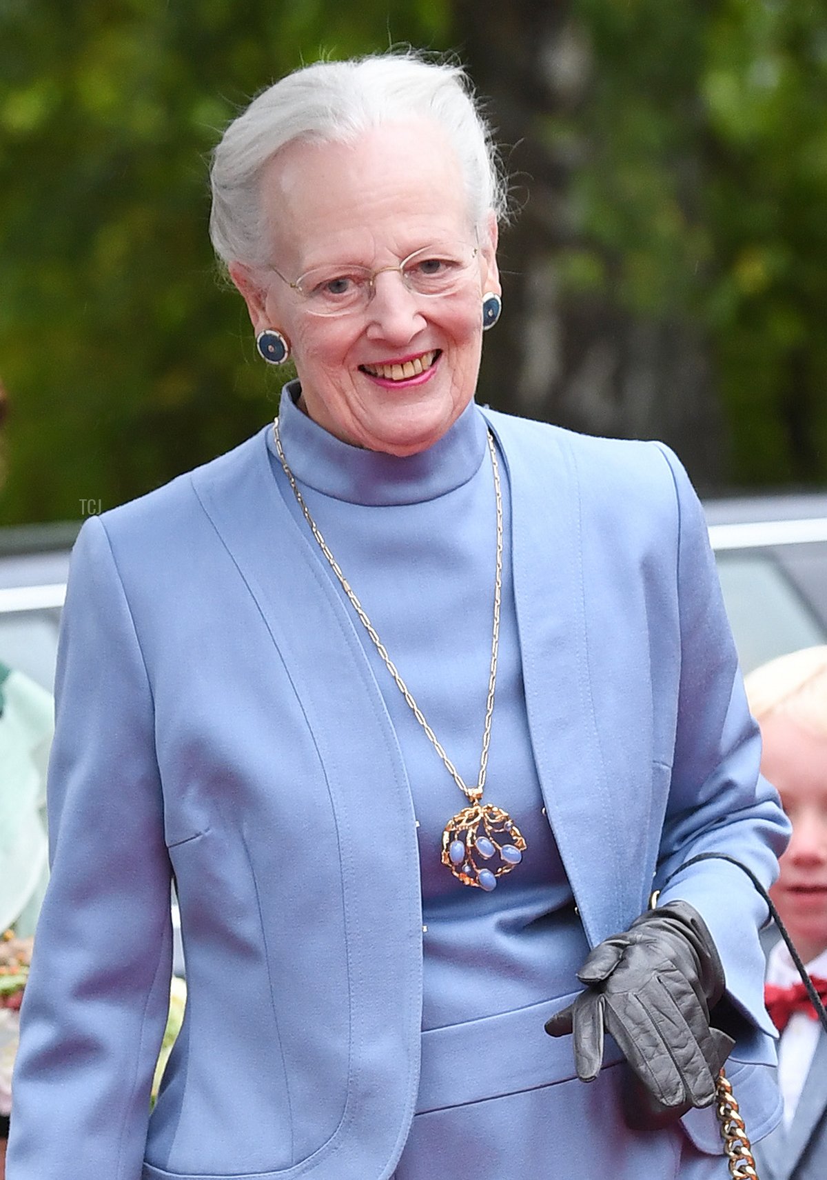 La regina Margrethe di Danimarca arriva a Nordens Hus come ricevente dei Language Awards dell'Associazione Nordica il 26 settembre 2022 a Oslo, Norvegia