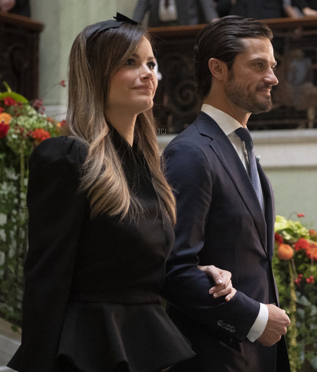 La Principessa Sofia di Svezia e il Principe Carl Philip di Svezia partecipano all'apertura del Parlamento svedese per la sessione autunnale presso l'edificio del Parlamento Riksdag il 27 settembre 2022 a Stoccolma, Svezia