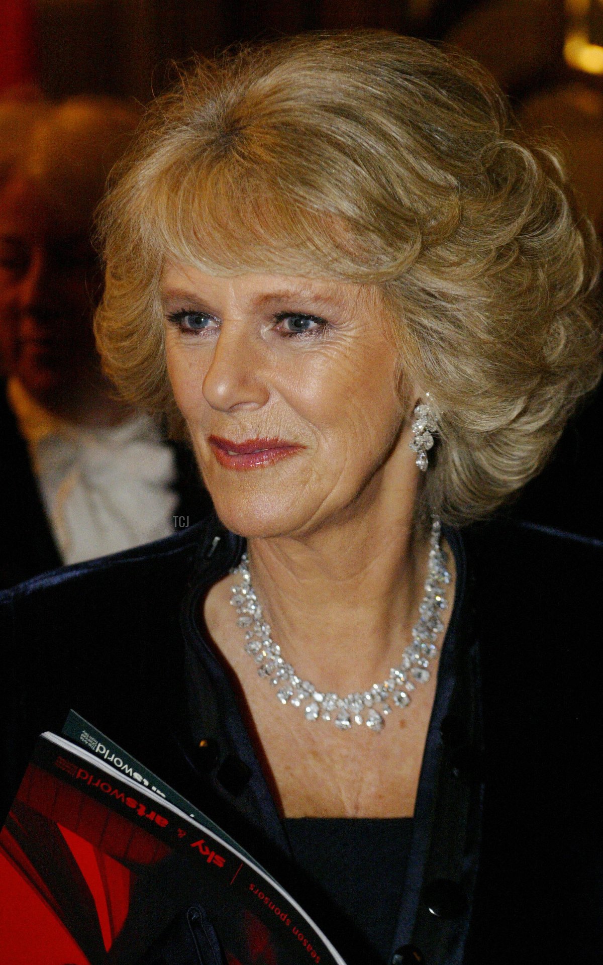 Camilla, Duchessa di Cornovaglia, alla performance di gala della Royal Gala di Madam Butterfly dell'English National Opera al Coliseum, a Londra 16 dicembre 2005