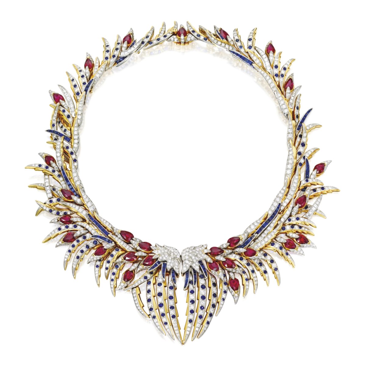 Schlumberger Plumes Necklace