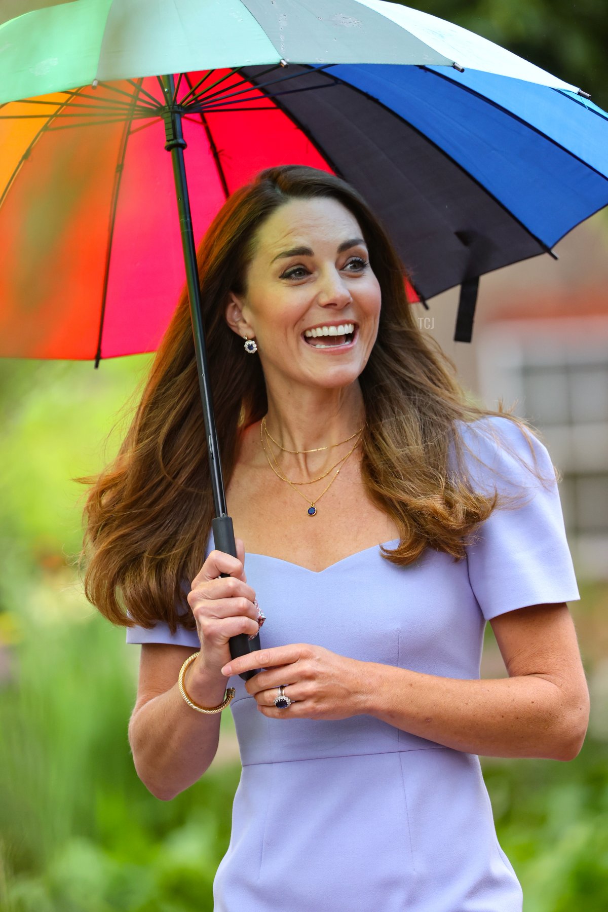 Catherine, Duchess of Cambridge al Kensington Palace il 18 giugno 2021 a Londra