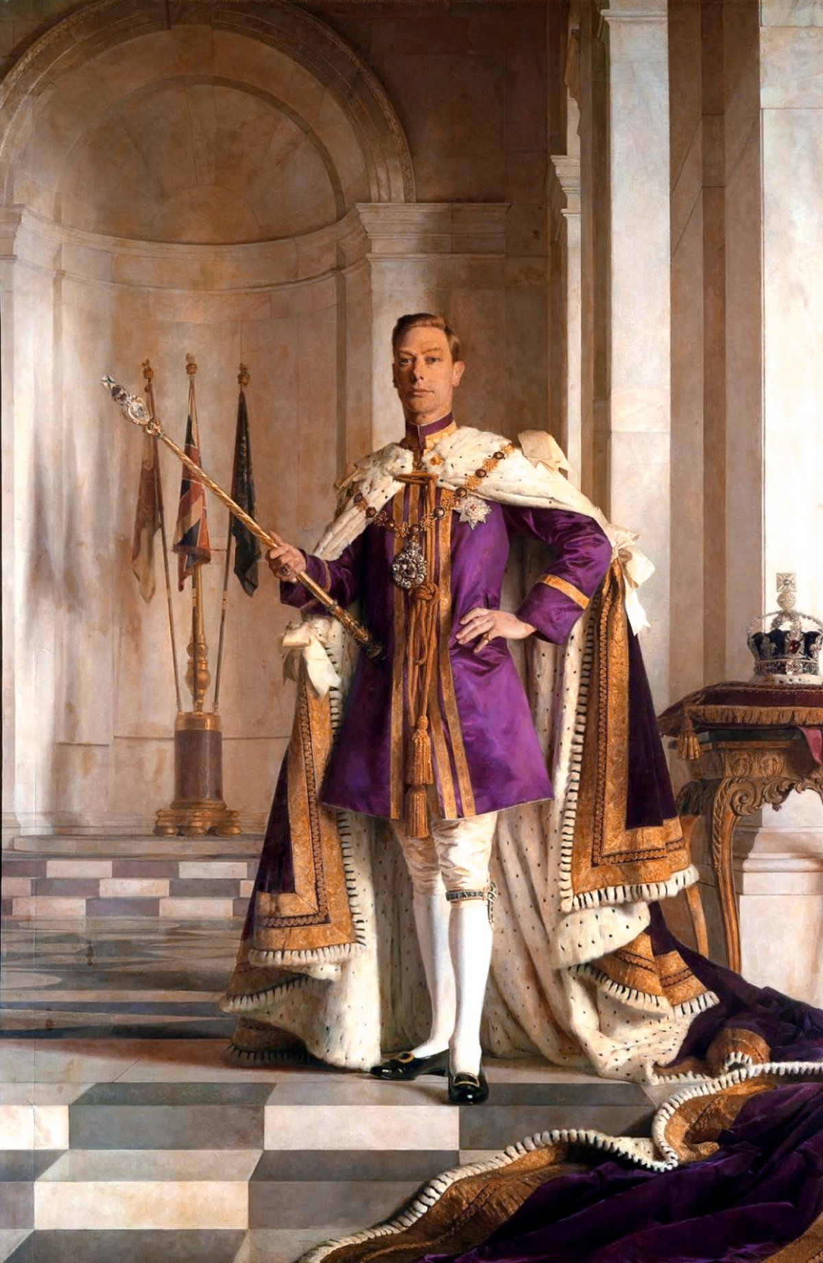 Ritratto del re Giorgio VI