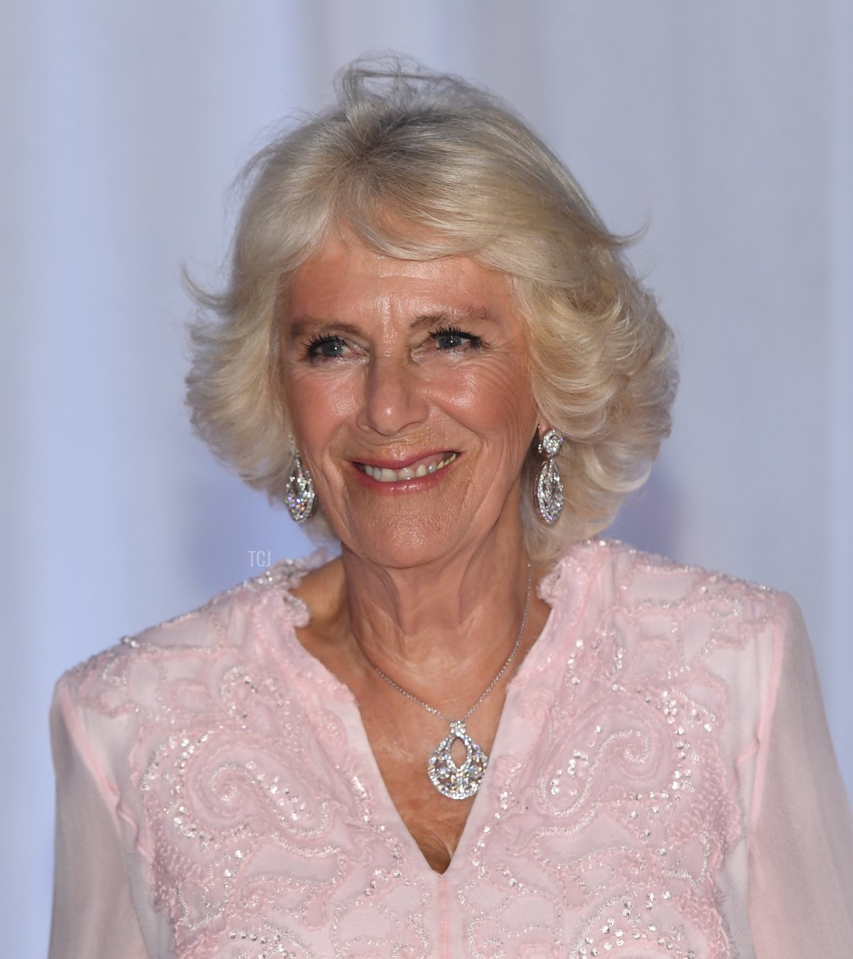 Camilla, Duchess of Cornwall attends a State Dinner at Jubilee House on day six of the royal trip to west Africa on November 5, 2018 in Accra, Ghana