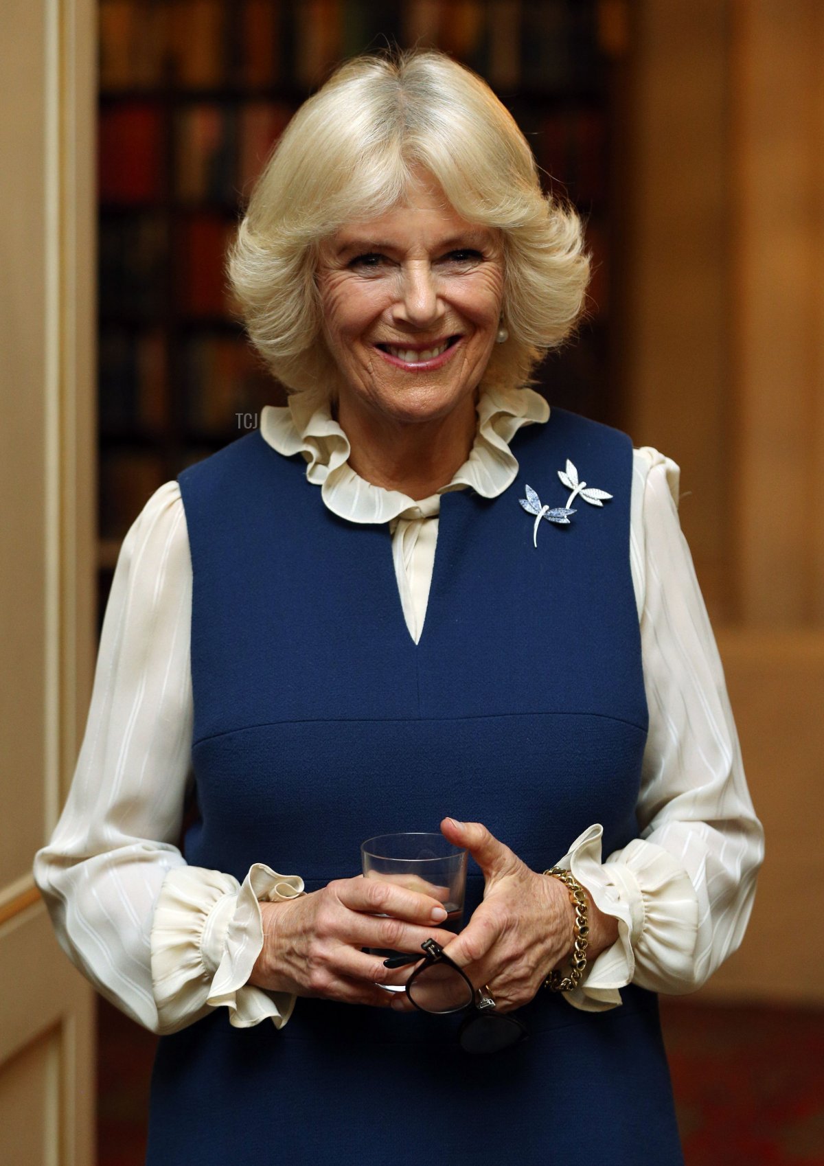 Camilla, Duchess of Cornwall attends a reception to launch The Great Get Together at Clarence House on February 22, 2017 in London, England