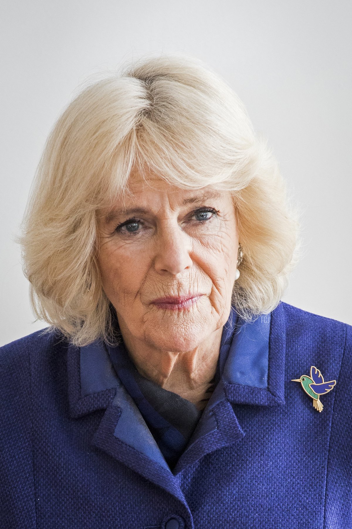 Camilla, Duchess of Cornwall during a visit to Maggie’s at The Royal Marsden on February 06, 2020 in Sutton, Greater London