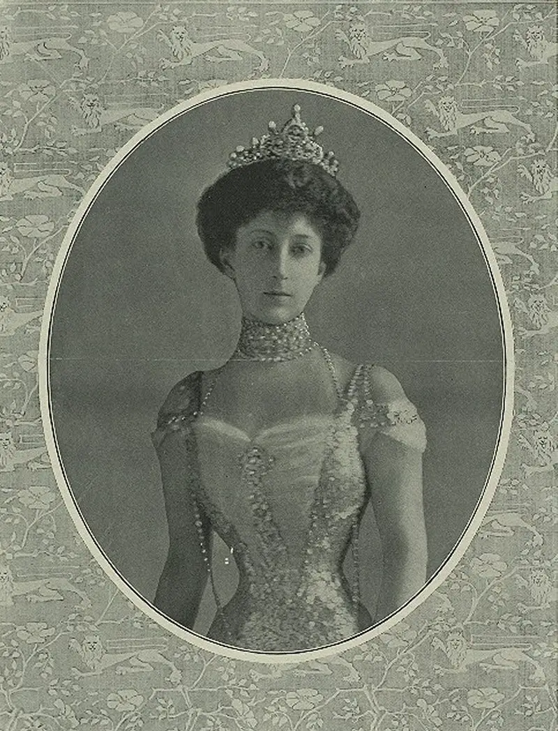 Ritratto della Regina Maud di Norvegia, scattato ca. 1905