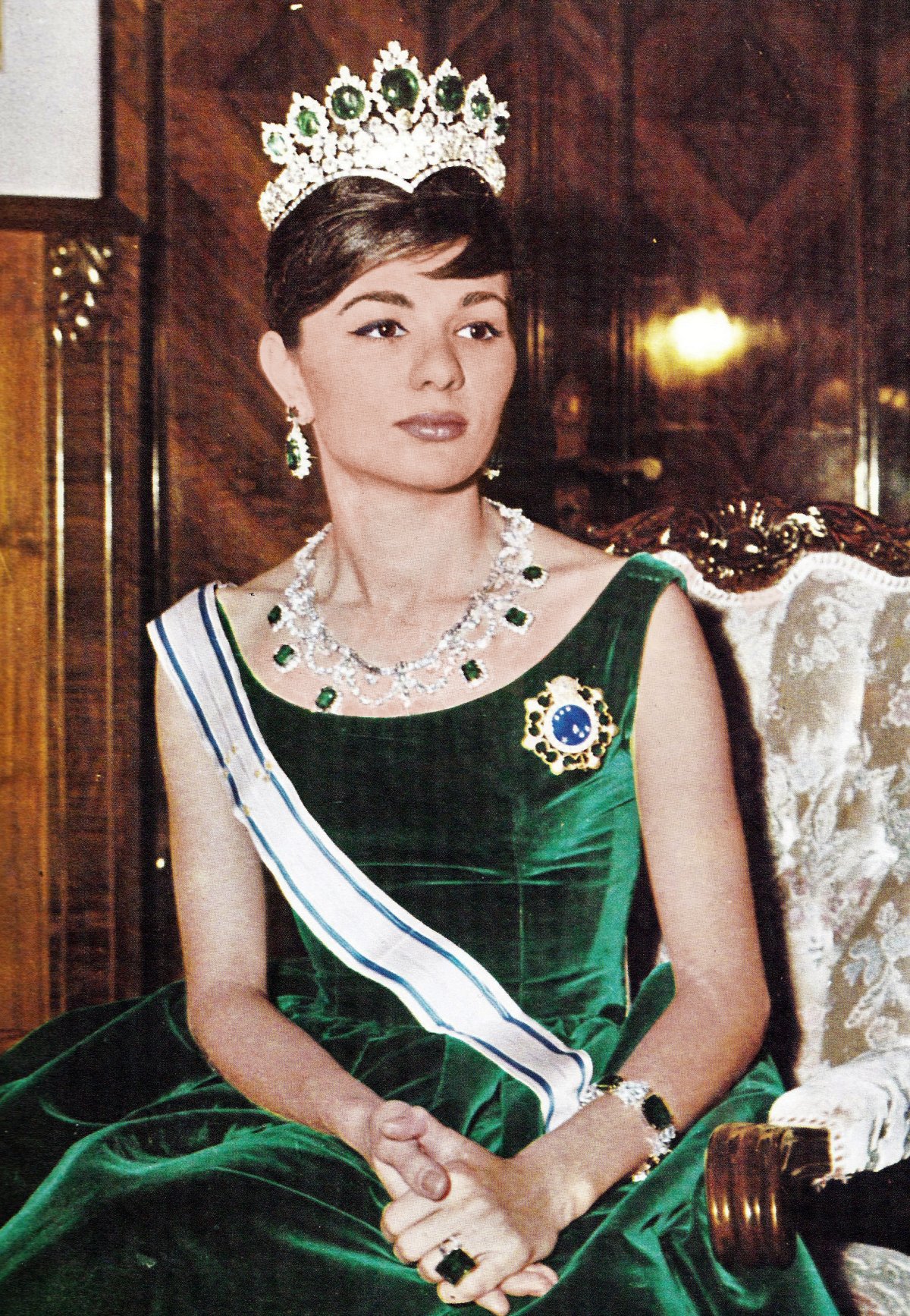 Farah Pahlavi, circa 1962