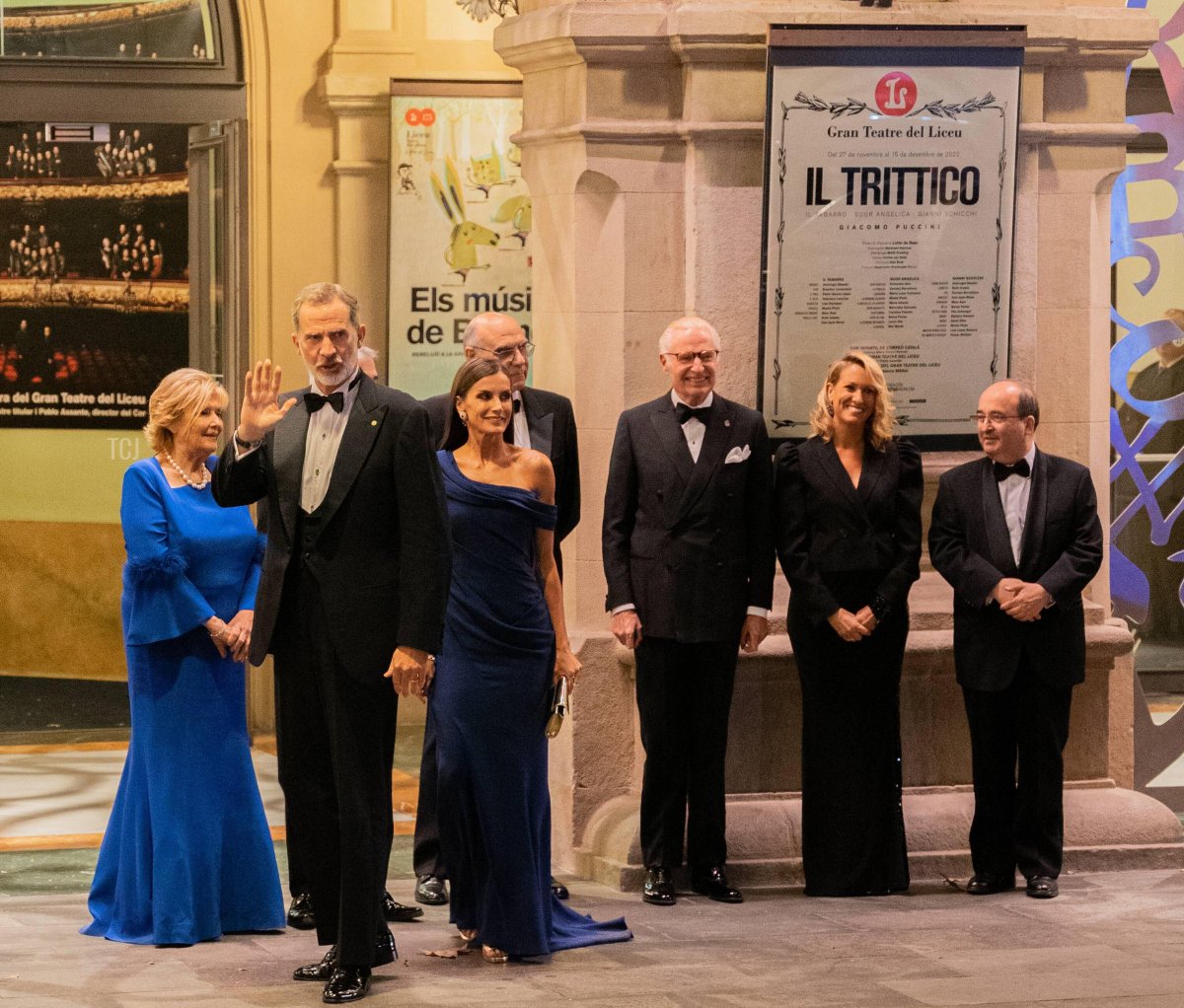 Il Re Felipe e la Regina Letizia celebrano 175 anni del Circolo Liceo di Barcellona, 4 novembre 2022