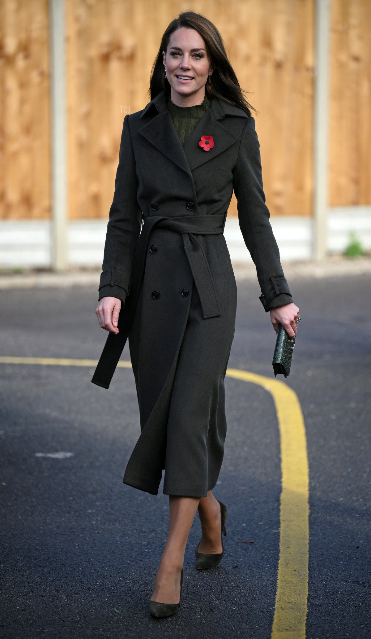 Britain's Catherine, Princess of Wales arrives to visit Colham Manor Children's Centre in Hillingdon, west London, on November 9, 2022