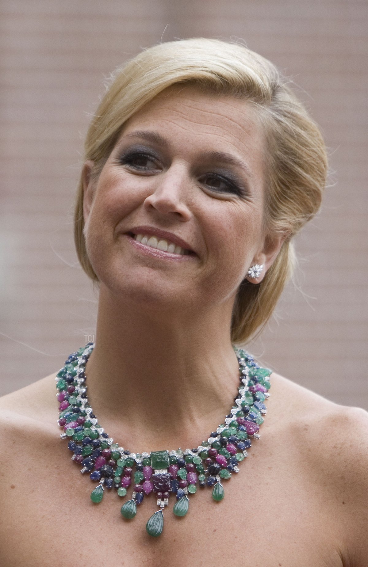 Dutch Princess Maxima arrives to attend celebrations marking the 40th birthday of Dutch Crown Prince Willem Alexander at the Loo Palace on September 1, 2007 in Apeldoorn, The Netherlands