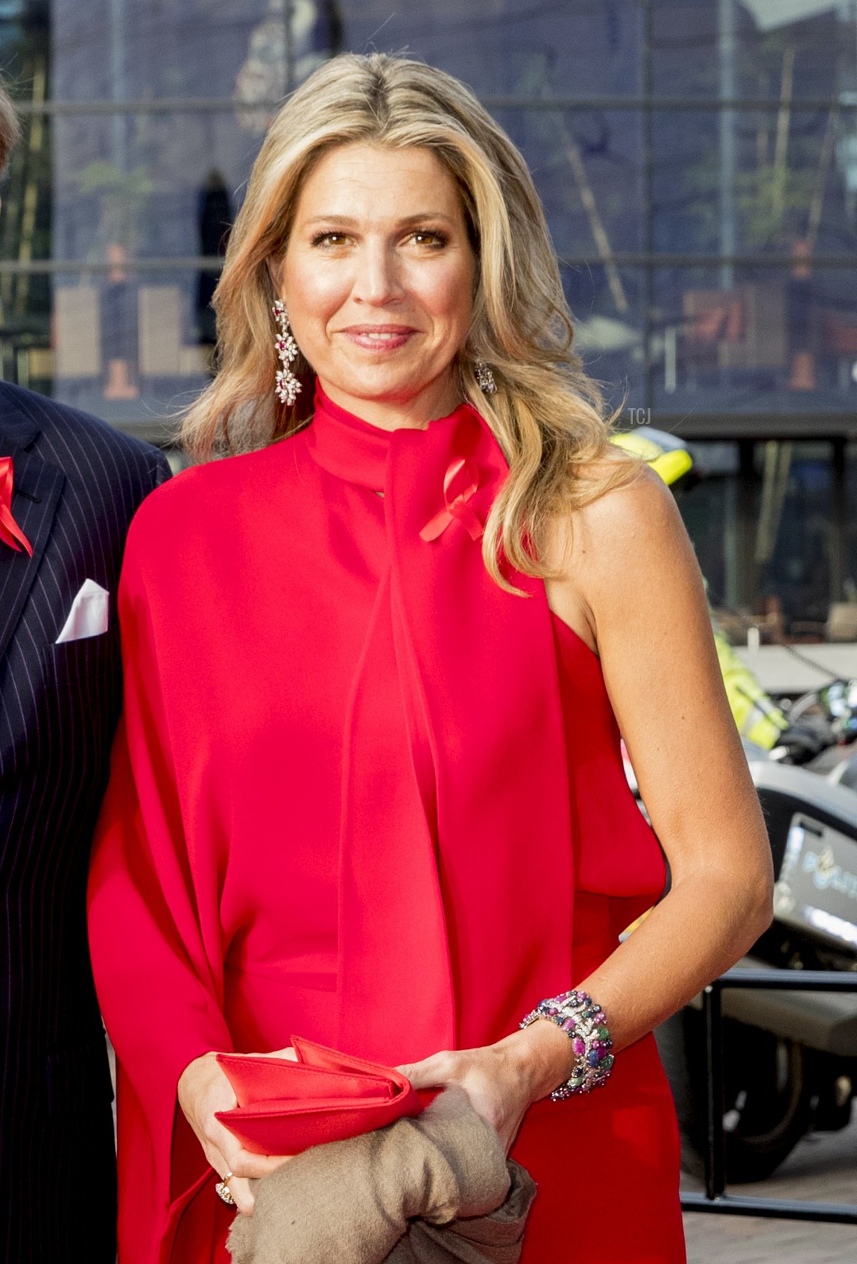 King Willem-Alexander and Queen Maxima of The Netherlands at the Red Ribbon Concert organized by the AIDS2018 organizations on May 16, 2018 in Amsterdam, Netherlands