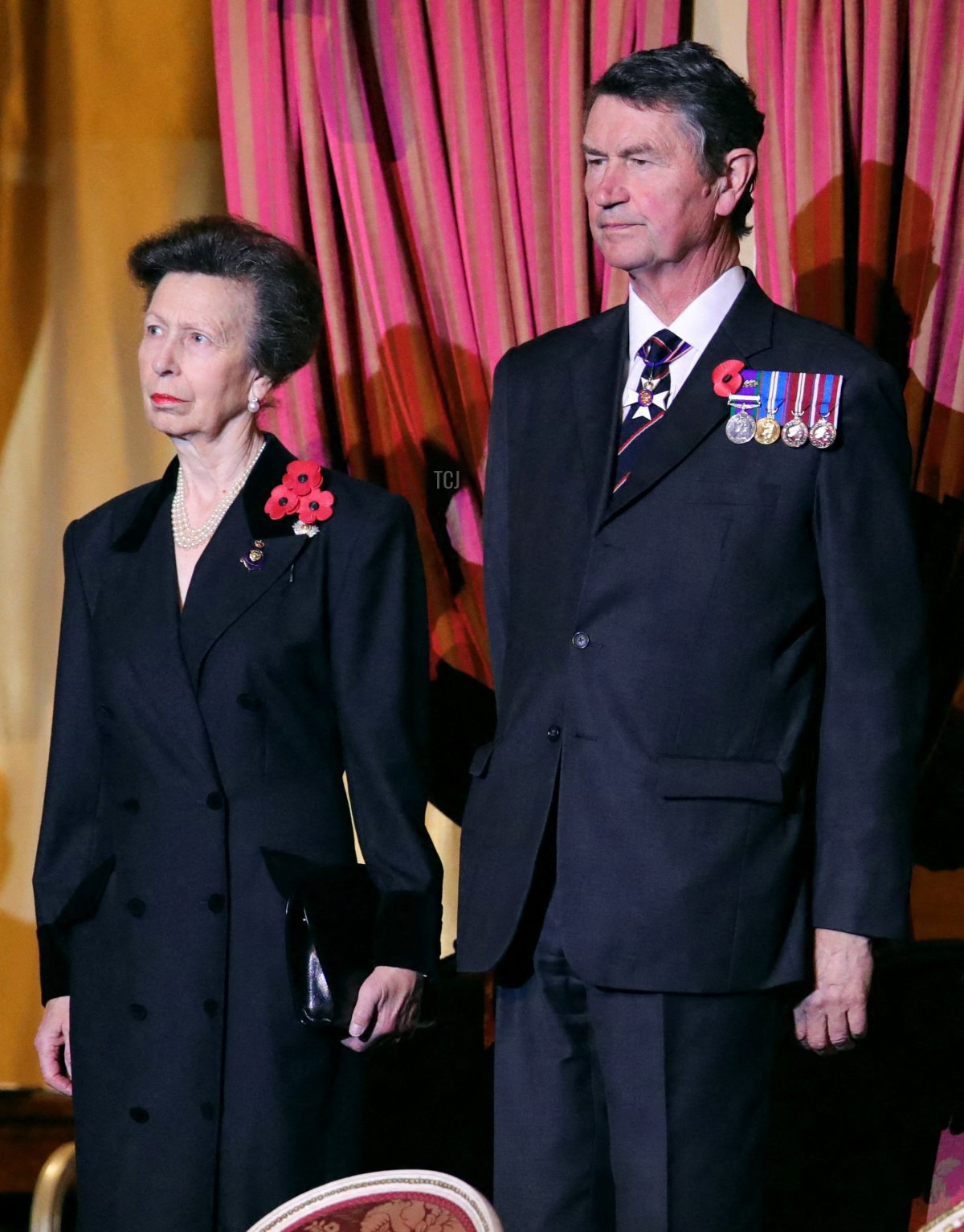 La Principessa Anne e suo marito, il Vice Ammiraglio Sir Timothy Laurence, partecipano al Festival di Commemorazione presso il Royal Albert Hall a Londra il 12 novembre 2022