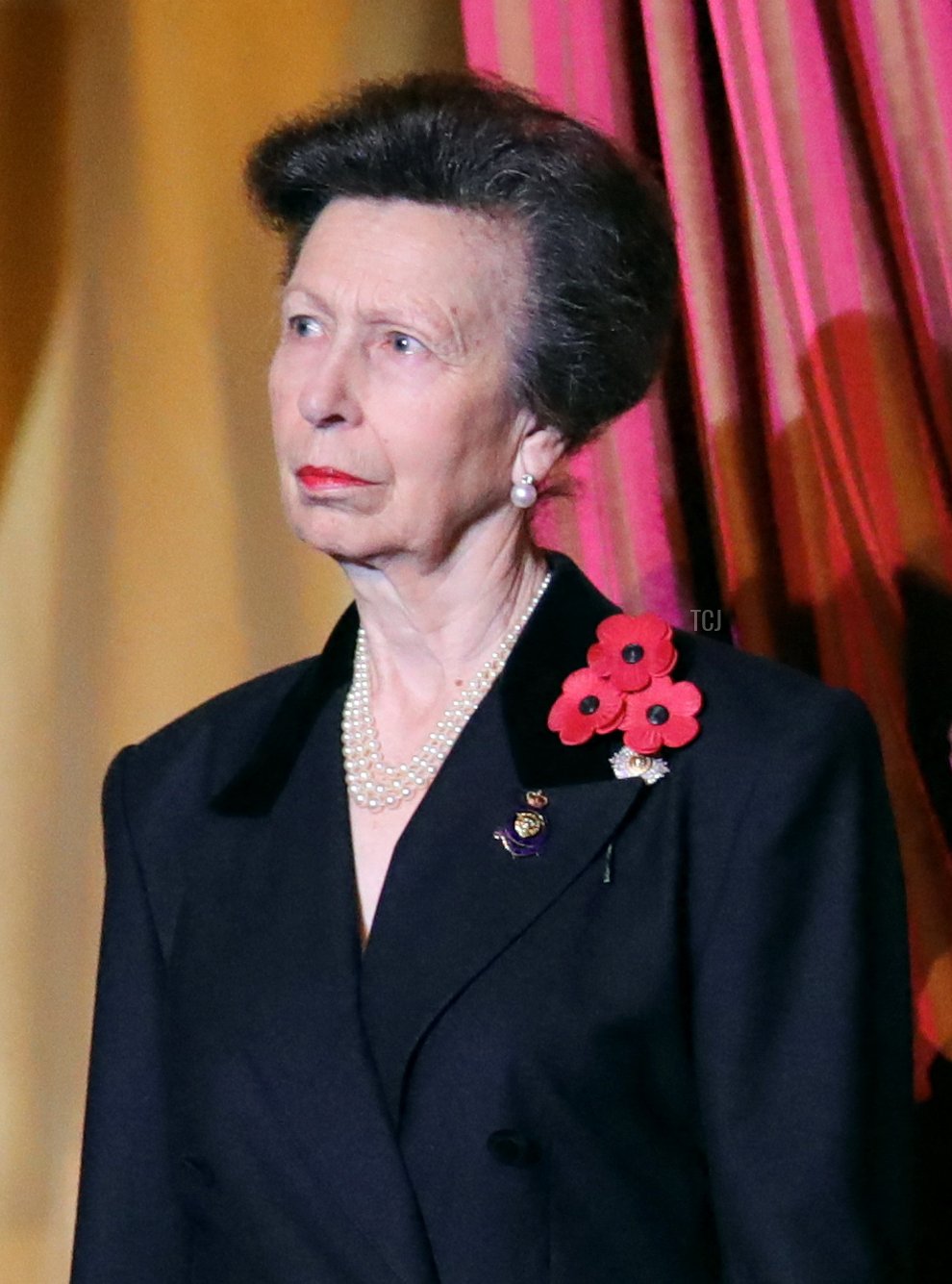 La Principessa Anne e suo marito, il Vice Ammiraglio Sir Timothy Laurence, assistono all'annuale Festival di Commemorazione presso il Royal Albert Hall a Londra il 12 novembre 2022